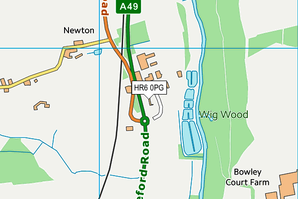 HR6 0PG map - OS VectorMap District (Ordnance Survey) HR6 0PG map - OS VectorMap District (Ordnance Survey)