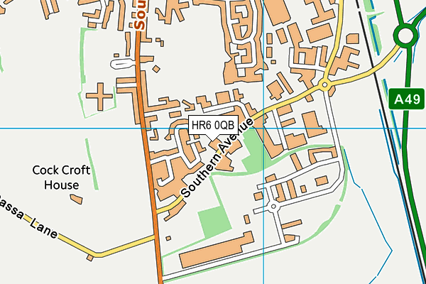 HR6 0QB map - OS VectorMap District (Ordnance Survey) HR6 0QB map - OS VectorMap District (Ordnance Survey)