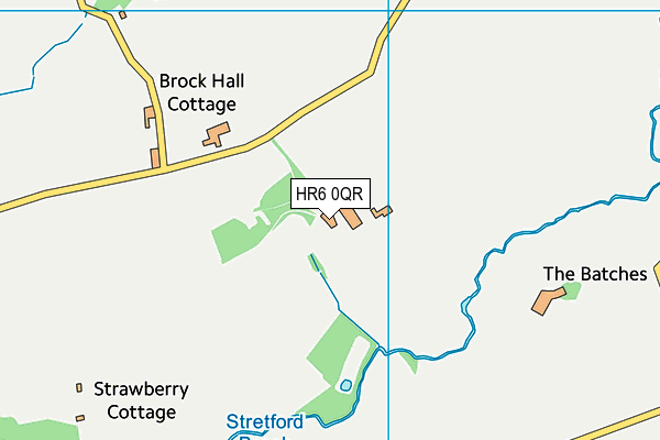 HR6 0QR map - OS VectorMap District (Ordnance Survey) HR6 0QR map - OS VectorMap District (Ordnance Survey)