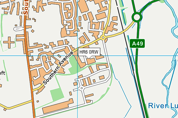 HR6 0RW map - OS VectorMap District (Ordnance Survey) HR6 0RW map - OS VectorMap District (Ordnance Survey)