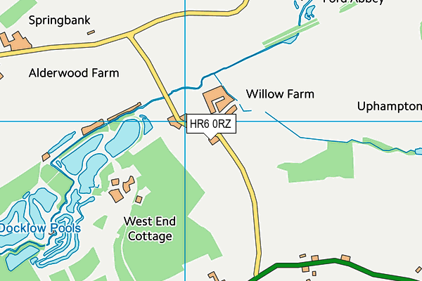 HR6 0RZ map - OS VectorMap District (Ordnance Survey) HR6 0RZ map - OS VectorMap District (Ordnance Survey)