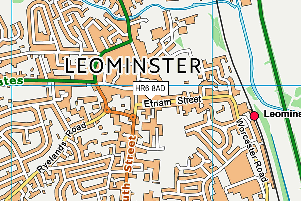 HR6 8AD map - OS VectorMap District (Ordnance Survey) HR6 8AD map - OS VectorMap District (Ordnance Survey)