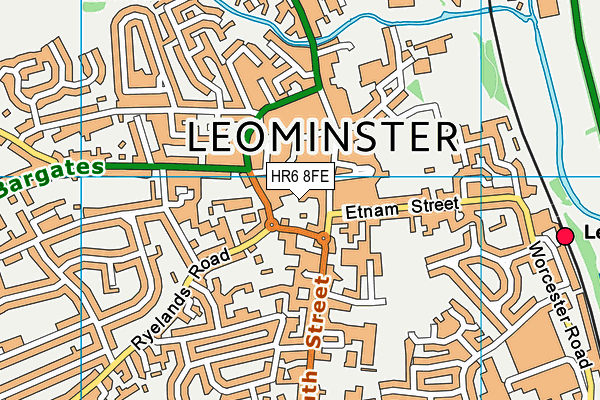 HR6 8FE map - OS VectorMap District (Ordnance Survey) HR6 8FE map - OS VectorMap District (Ordnance Survey)