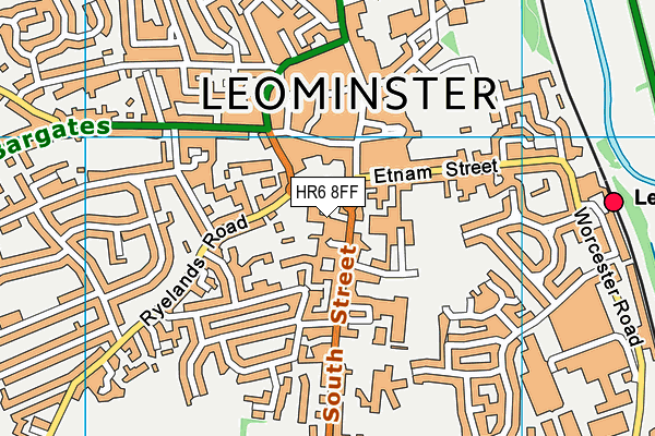 HR6 8FF map - OS VectorMap District (Ordnance Survey) HR6 8FF map - OS VectorMap District (Ordnance Survey)