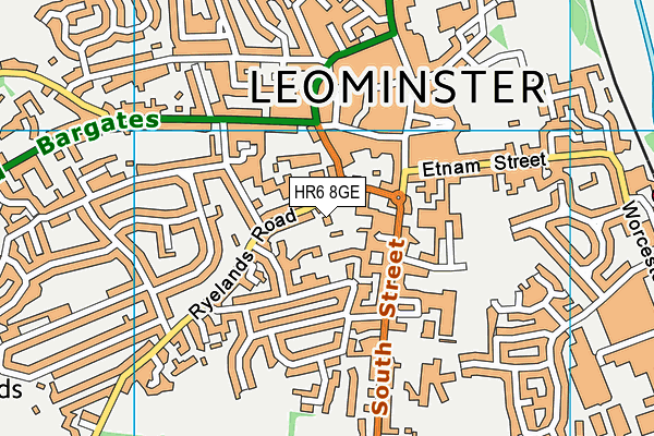 HR6 8GE map - OS VectorMap District (Ordnance Survey) HR6 8GE map - OS VectorMap District (Ordnance Survey)