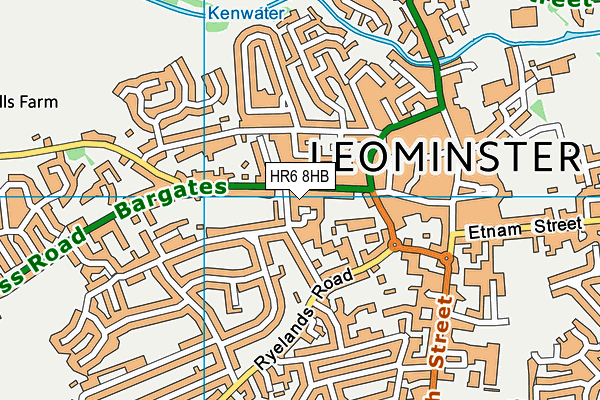 HR6 8HB map - OS VectorMap District (Ordnance Survey) HR6 8HB map - OS VectorMap District (Ordnance Survey)