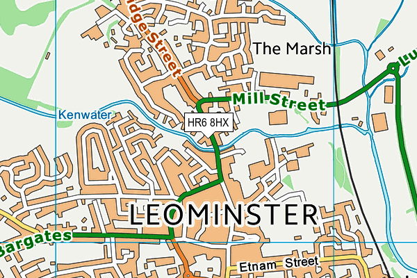 HR6 8HX map - OS VectorMap District (Ordnance Survey) HR6 8HX map - OS VectorMap District (Ordnance Survey)