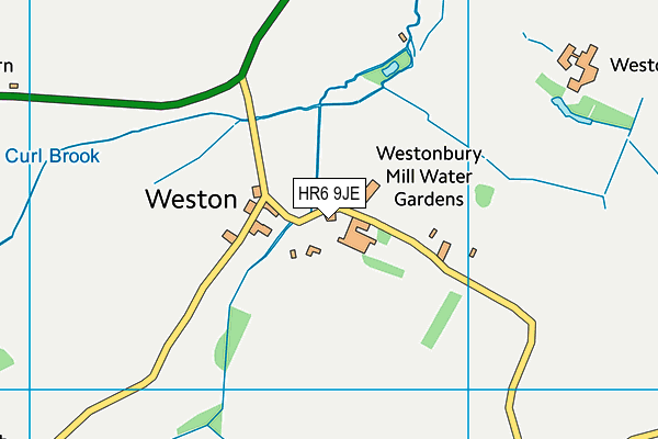 HR6 9JE map - OS VectorMap District (Ordnance Survey) HR6 9JE map - OS VectorMap District (Ordnance Survey)