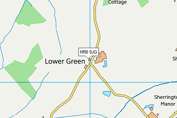 HR6 9JG map - OS VectorMap District (Ordnance Survey) HR6 9JG map - OS VectorMap District (Ordnance Survey)