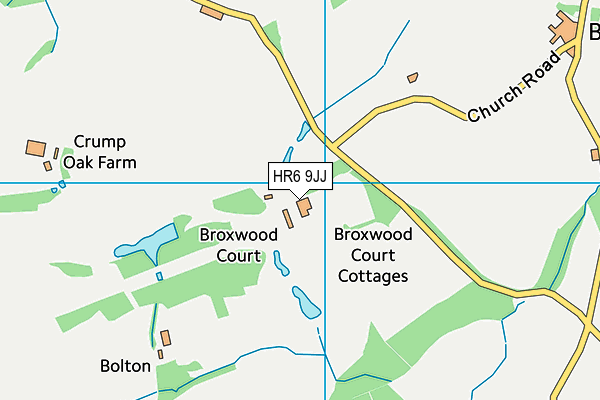 HR6 9JJ map - OS VectorMap District (Ordnance Survey) HR6 9JJ map - OS VectorMap District (Ordnance Survey)