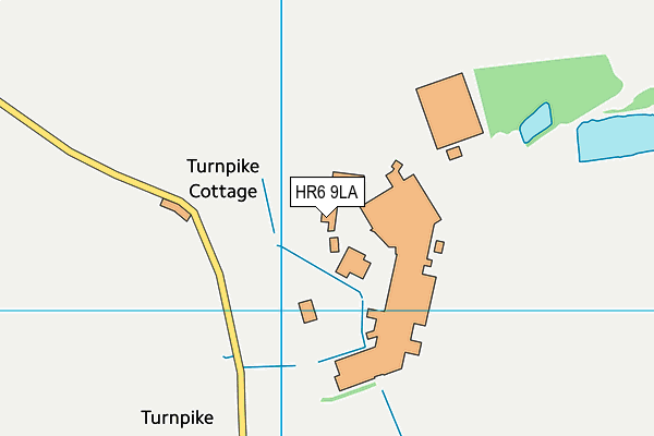 HR6 9LA map - OS VectorMap District (Ordnance Survey) HR6 9LA map - OS VectorMap District (Ordnance Survey)