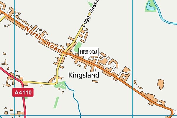 HR6 9QJ map - OS VectorMap District (Ordnance Survey) HR6 9QJ map - OS VectorMap District (Ordnance Survey)