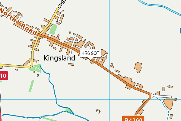 HR6 9QT map - OS VectorMap District (Ordnance Survey) HR6 9QT map - OS VectorMap District (Ordnance Survey)