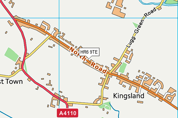 HR6 9TE map - OS VectorMap District (Ordnance Survey) HR6 9TE map - OS VectorMap District (Ordnance Survey)