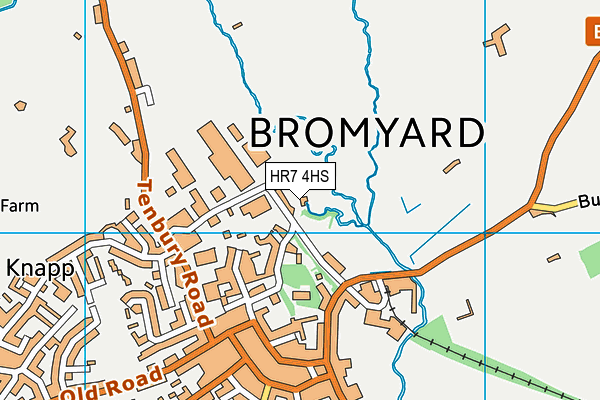 HR7 4HS map - OS VectorMap District (Ordnance Survey) HR7 4HS map - OS VectorMap District (Ordnance Survey)