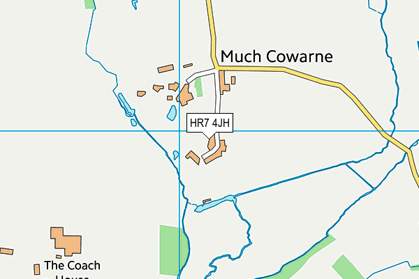 HR7 4JH map - OS VectorMap District (Ordnance Survey) HR7 4JH map - OS VectorMap District (Ordnance Survey)