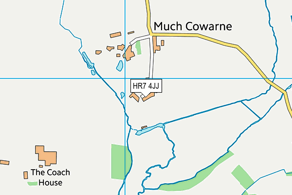 HR7 4JJ map - OS VectorMap District (Ordnance Survey) HR7 4JJ map - OS VectorMap District (Ordnance Survey)