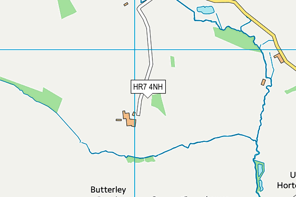 HR7 4NH map - OS VectorMap District (Ordnance Survey) HR7 4NH map - OS VectorMap District (Ordnance Survey)