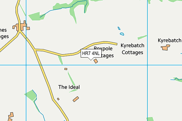 HR7 4NL map - OS VectorMap District (Ordnance Survey) HR7 4NL map - OS VectorMap District (Ordnance Survey)