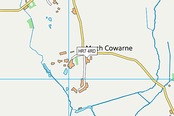 HR7 4RD map - OS VectorMap District (Ordnance Survey) HR7 4RD map - OS VectorMap District (Ordnance Survey)