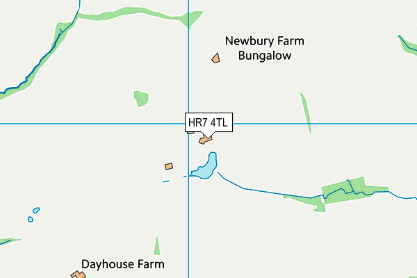 HR7 4TL map - OS VectorMap District (Ordnance Survey) HR7 4TL map - OS VectorMap District (Ordnance Survey)