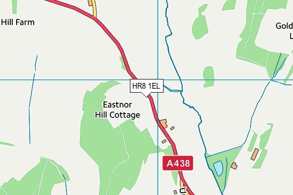 HR8 1EL map - OS VectorMap District (Ordnance Survey) HR8 1EL map - OS VectorMap District (Ordnance Survey)