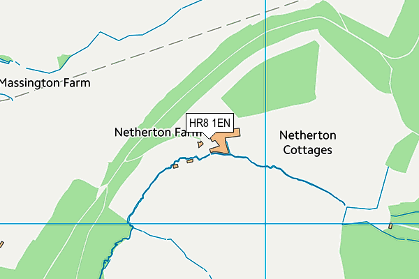 HR8 1EN map - OS VectorMap District (Ordnance Survey) HR8 1EN map - OS VectorMap District (Ordnance Survey)