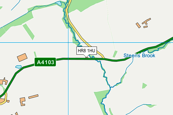 HR8 1HU map - OS VectorMap District (Ordnance Survey) HR8 1HU map - OS VectorMap District (Ordnance Survey)