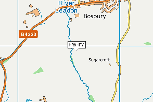 HR8 1PY map - OS VectorMap District (Ordnance Survey) HR8 1PY map - OS VectorMap District (Ordnance Survey)