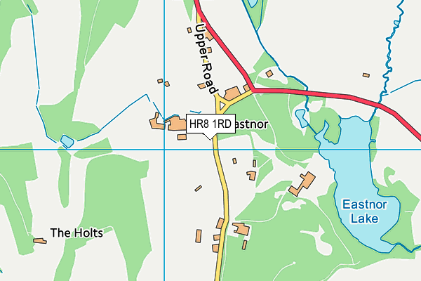 HR8 1RD map - OS VectorMap District (Ordnance Survey) HR8 1RD map - OS VectorMap District (Ordnance Survey)
