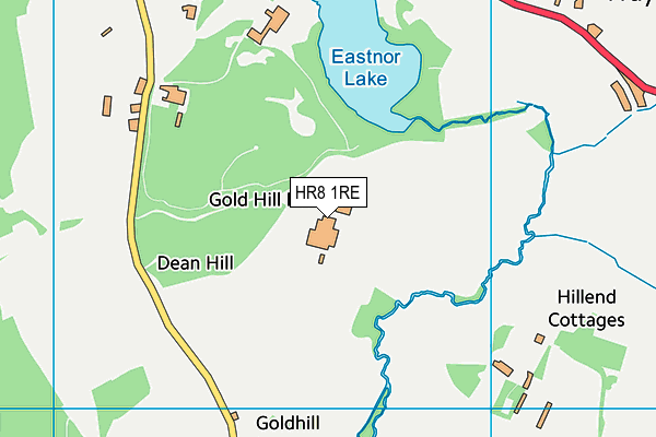 HR8 1RE map - OS VectorMap District (Ordnance Survey) HR8 1RE map - OS VectorMap District (Ordnance Survey)