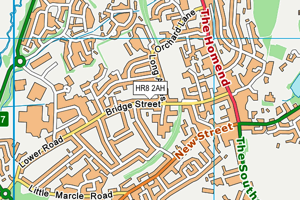 HR8 2AH map - OS VectorMap District (Ordnance Survey) HR8 2AH map - OS VectorMap District (Ordnance Survey)