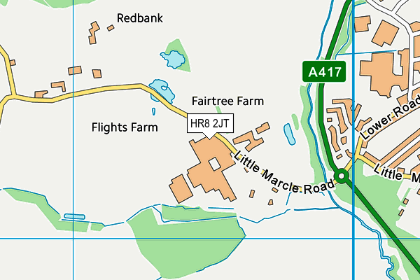 HR8 2JT map - OS VectorMap District (Ordnance Survey) HR8 2JT map - OS VectorMap District (Ordnance Survey)