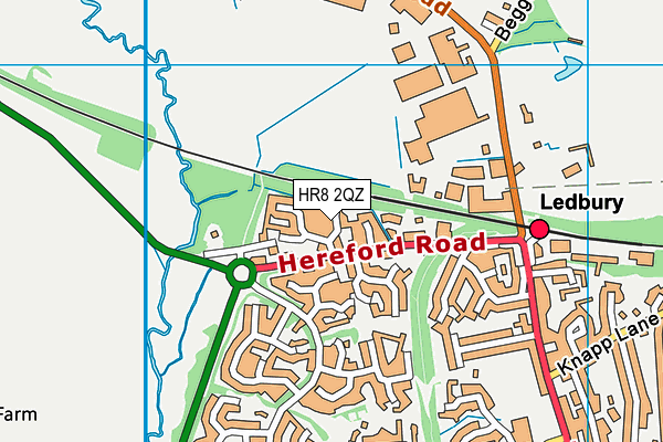 HR8 2QZ map - OS VectorMap District (Ordnance Survey) HR8 2QZ map - OS VectorMap District (Ordnance Survey)