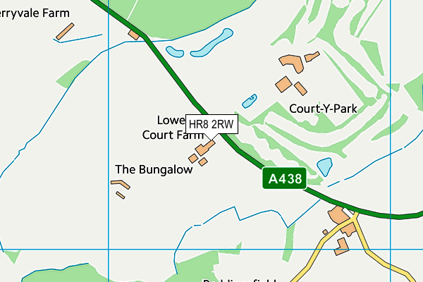 HR8 2RW map - OS VectorMap District (Ordnance Survey) HR8 2RW map - OS VectorMap District (Ordnance Survey)