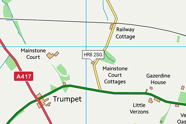 HR8 2SG map - OS VectorMap District (Ordnance Survey) HR8 2SG map - OS VectorMap District (Ordnance Survey)