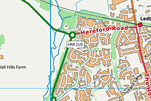 HR8 2US map - OS VectorMap District (Ordnance Survey) HR8 2US map - OS VectorMap District (Ordnance Survey)