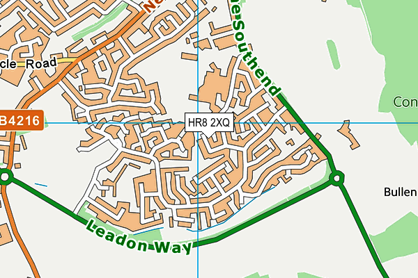 HR8 2XQ map - OS VectorMap District (Ordnance Survey) HR8 2XQ map - OS VectorMap District (Ordnance Survey)