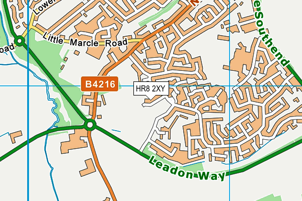 HR8 2XY map - OS VectorMap District (Ordnance Survey) HR8 2XY map - OS VectorMap District (Ordnance Survey)