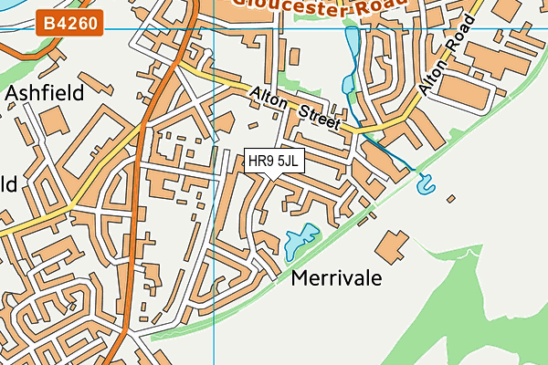 HR9 5JL map - OS VectorMap District (Ordnance Survey) HR9 5JL map - OS VectorMap District (Ordnance Survey)