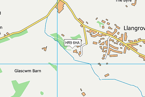 HR9 6HA map - OS VectorMap District (Ordnance Survey) HR9 6HA map - OS VectorMap District (Ordnance Survey)