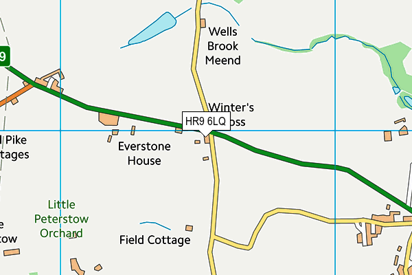 HR9 6LQ map - OS VectorMap District (Ordnance Survey) HR9 6LQ map - OS VectorMap District (Ordnance Survey)
