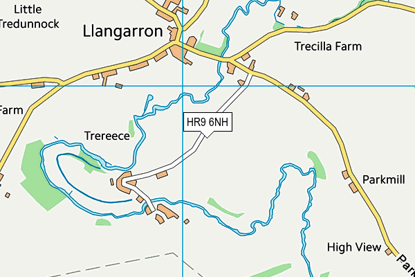 HR9 6NH map - OS VectorMap District (Ordnance Survey) HR9 6NH map - OS VectorMap District (Ordnance Survey)