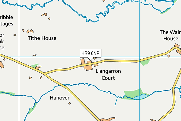 HR9 6NP map - OS VectorMap District (Ordnance Survey) HR9 6NP map - OS VectorMap District (Ordnance Survey)