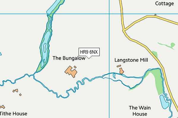 HR9 6NX map - OS VectorMap District (Ordnance Survey) HR9 6NX map - OS VectorMap District (Ordnance Survey)