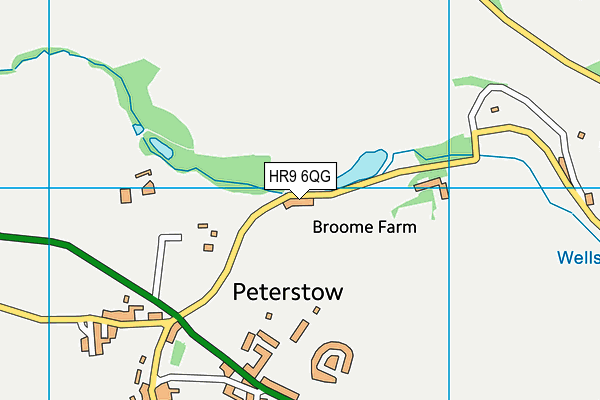 HR9 6QG map - OS VectorMap District (Ordnance Survey) HR9 6QG map - OS VectorMap District (Ordnance Survey)
