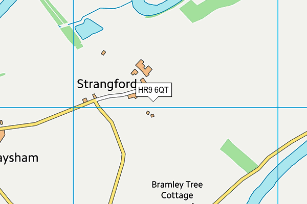 HR9 6QT map - OS VectorMap District (Ordnance Survey) HR9 6QT map - OS VectorMap District (Ordnance Survey)