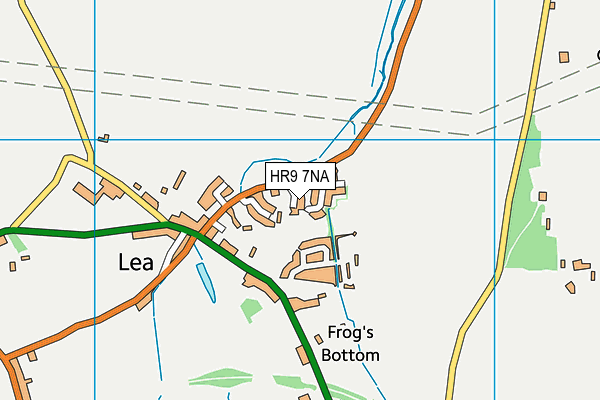 HR9 7NA map - OS VectorMap District (Ordnance Survey) HR9 7NA map - OS VectorMap District (Ordnance Survey)