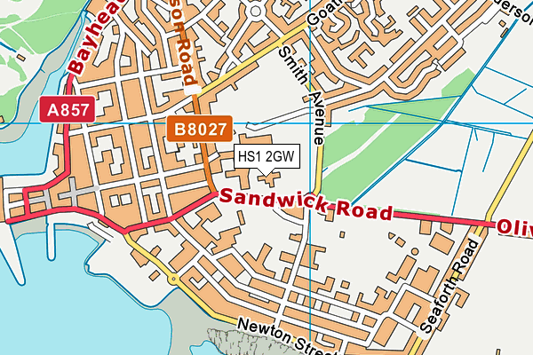 HS1 2GW map - OS VectorMap District (Ordnance Survey) HS1 2GW map - OS VectorMap District (Ordnance Survey)
