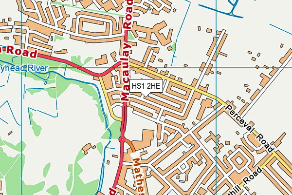 HS1 2HE map - OS VectorMap District (Ordnance Survey) HS1 2HE map - OS VectorMap District (Ordnance Survey)